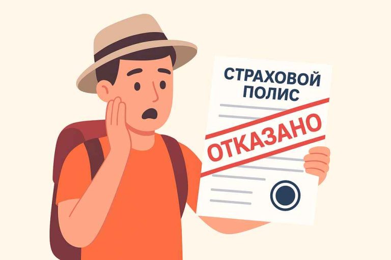 Отказ в туристической страховке