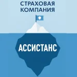 Ассистанс в туристической страховке в виде подводной части айсберга